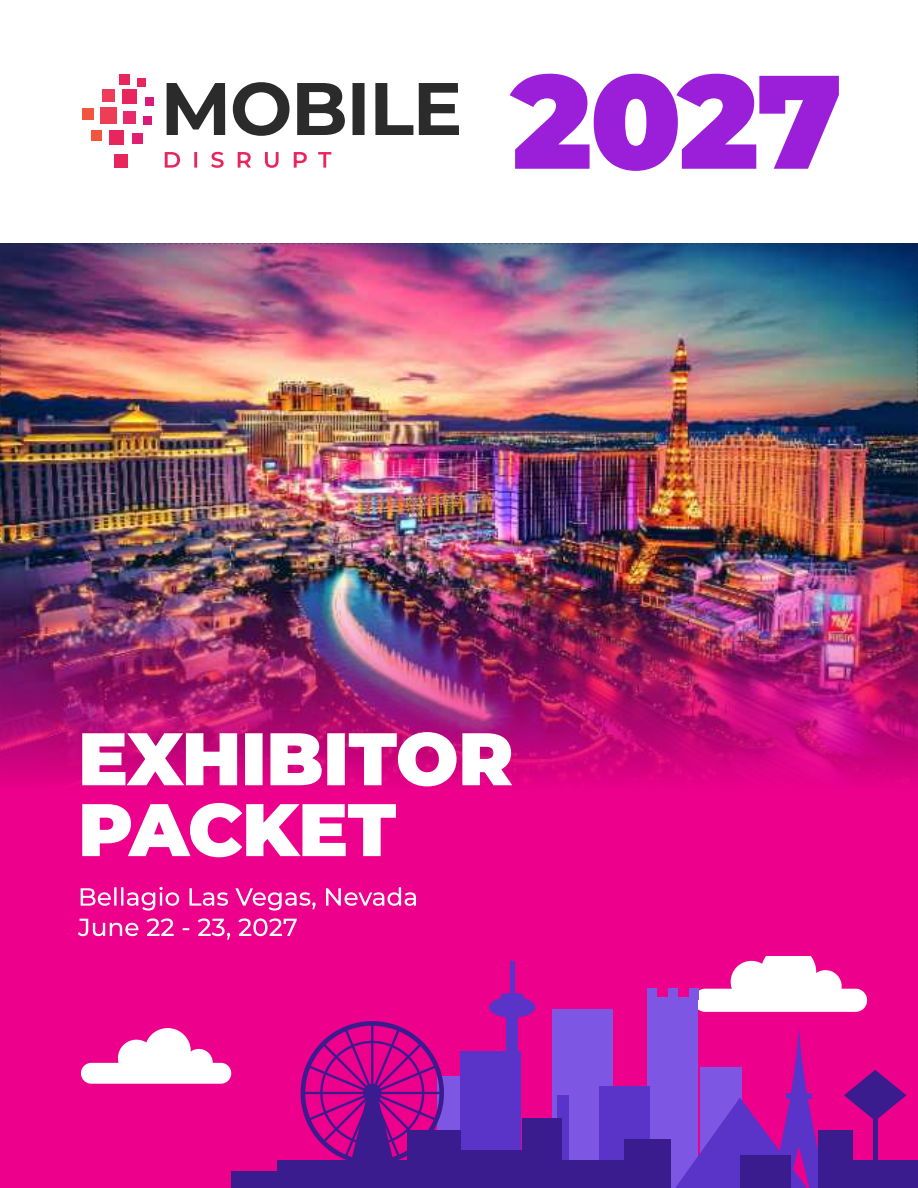 Mobile Disrupt 2027 exhibitor prospectus
